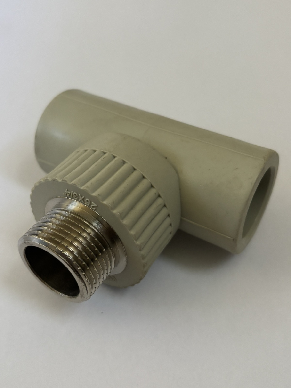 Трійник із зовнішнім різьбленням 25x3/4'x25 ппр/латунь, ITAL